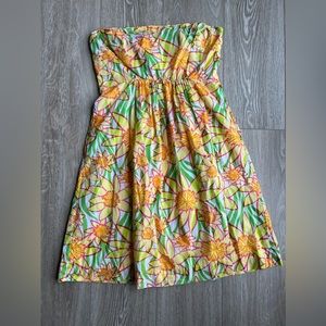 Lilly Pulitzer Strapless Dress size 6